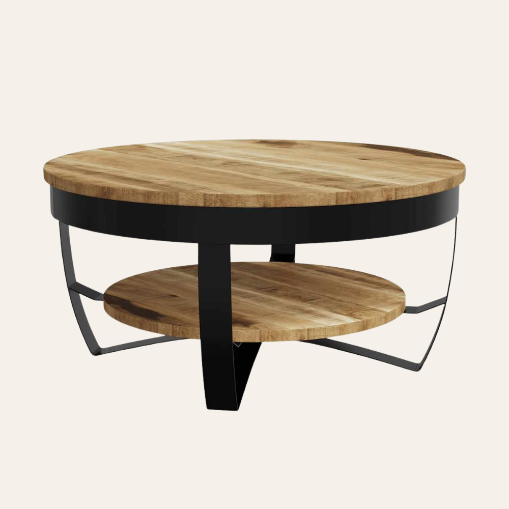 Le Manguier — Table basse en bois massif de manguier
