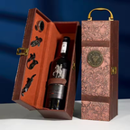 L'Écrin — Coffret de transport pour bouteille de vin avec accessoires