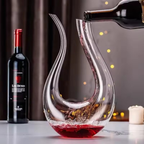 Le Décanteur — Carafe à vin en cristal soufflé 1500 ml avec aérateur