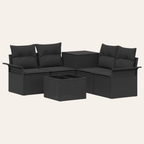 Le Patio — Salon de jardin modulable en poly rotin